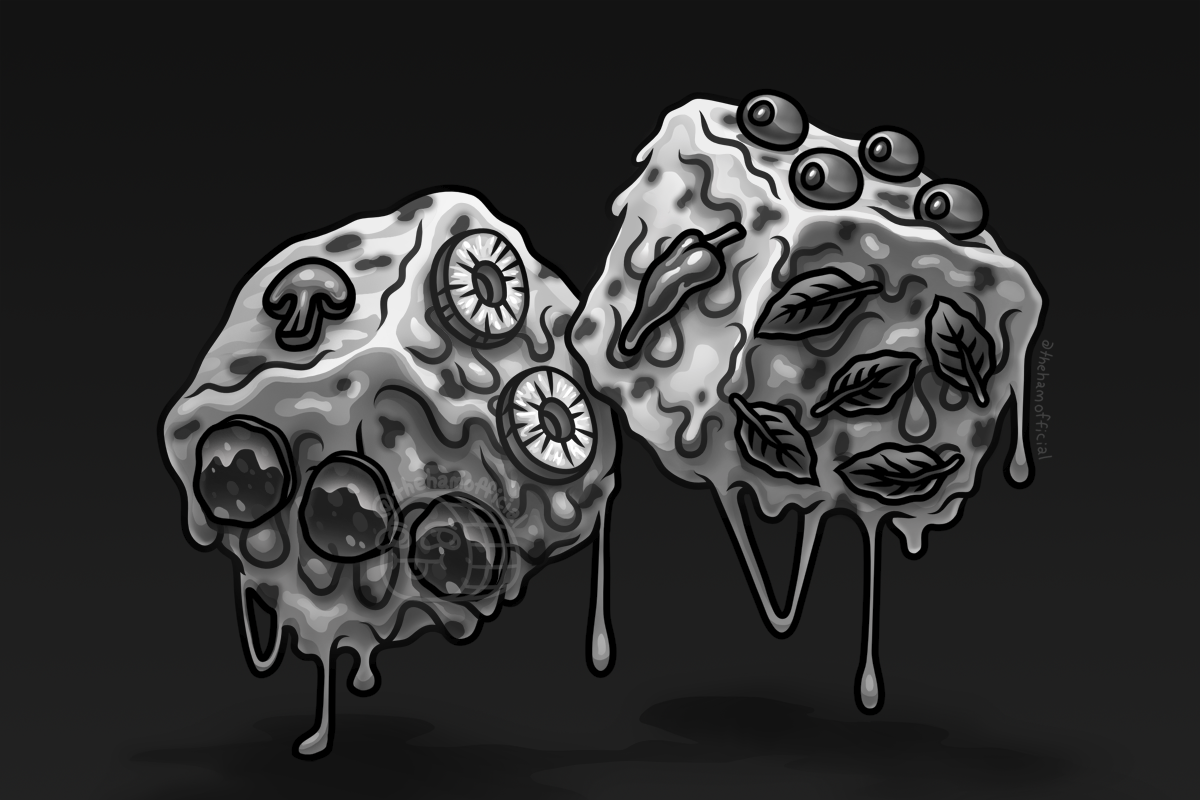 Pizza Dice (Commission for Fungus.Zone)