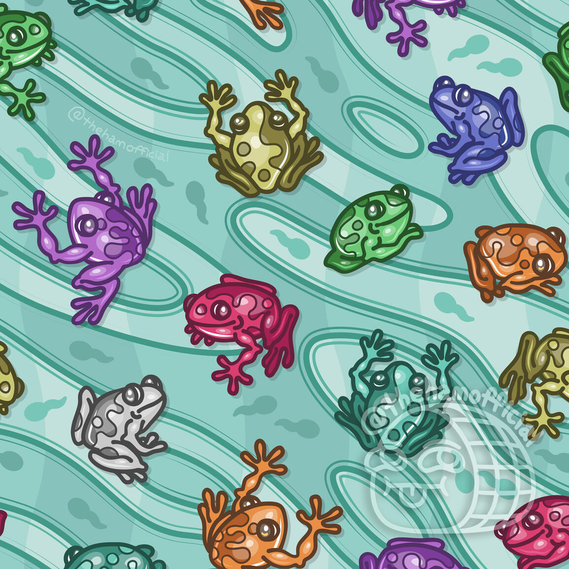 Rainbow Frogs