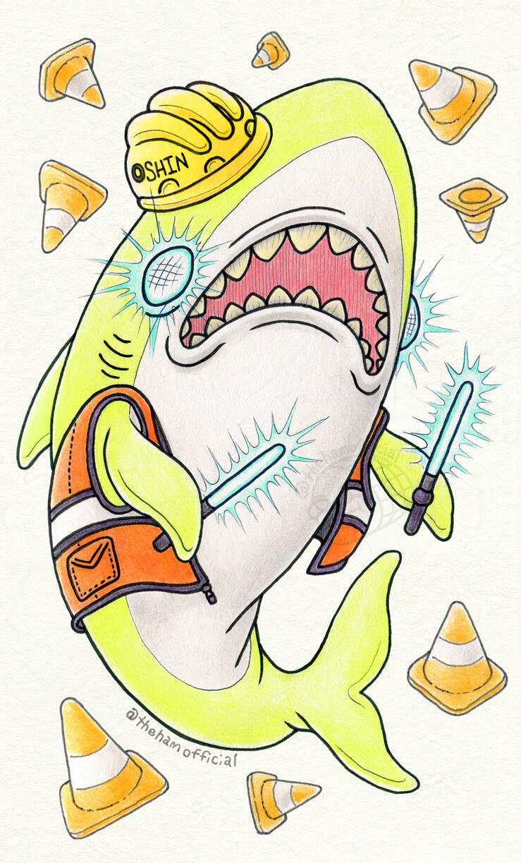 Haj-Vis (Sketchbook Commission)