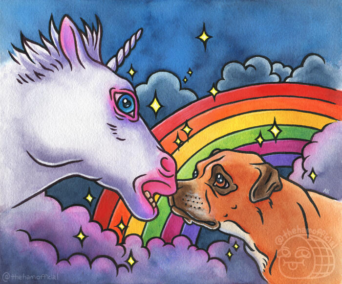 Jinxy Meets A Unicorn