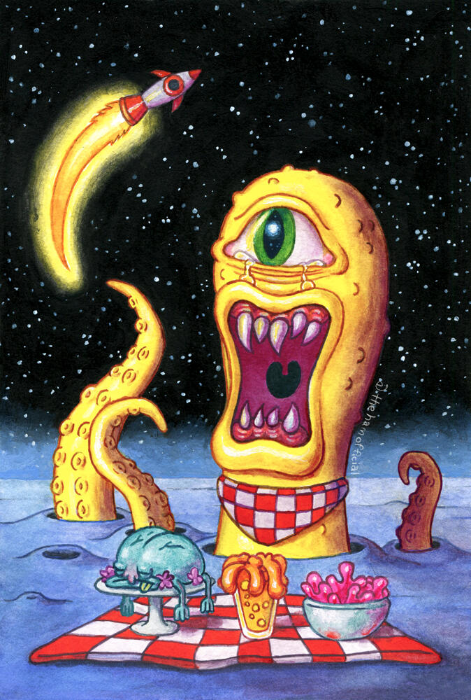 Come Back, I made you a picnic!