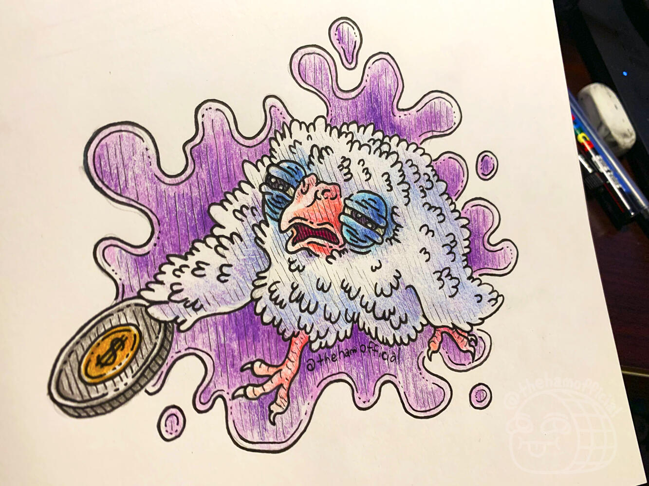 Coin Bird (Sketchbook)