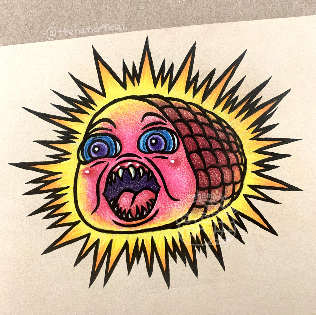 Ham child: Found in cave