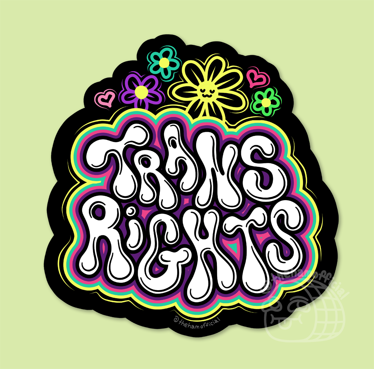 Trans Rights (Groovy Style)