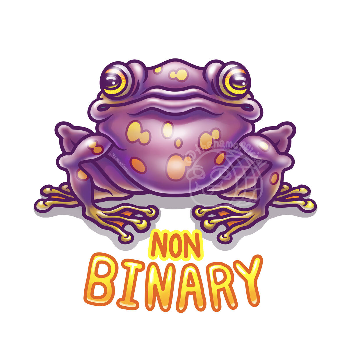 Non-Binary Frog